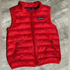 Patagonia red vest 18 months.